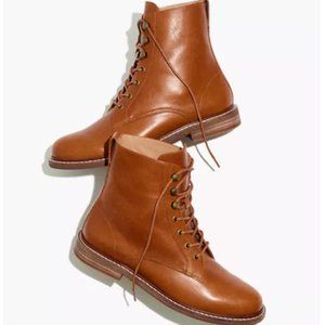Madewell  Kellie Lace-Up Boot Size 8